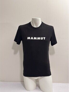 Mammut T-Shirt Men’s Graphic Print  Short Sleeve Black Logo - Medium